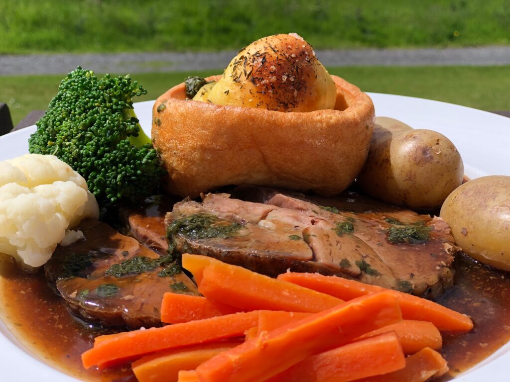 Sunday roast dinner